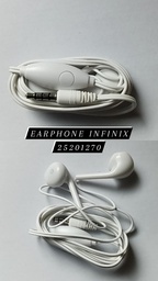 [25201270] Earphone Infinix 3.5MM EW 31CX JW